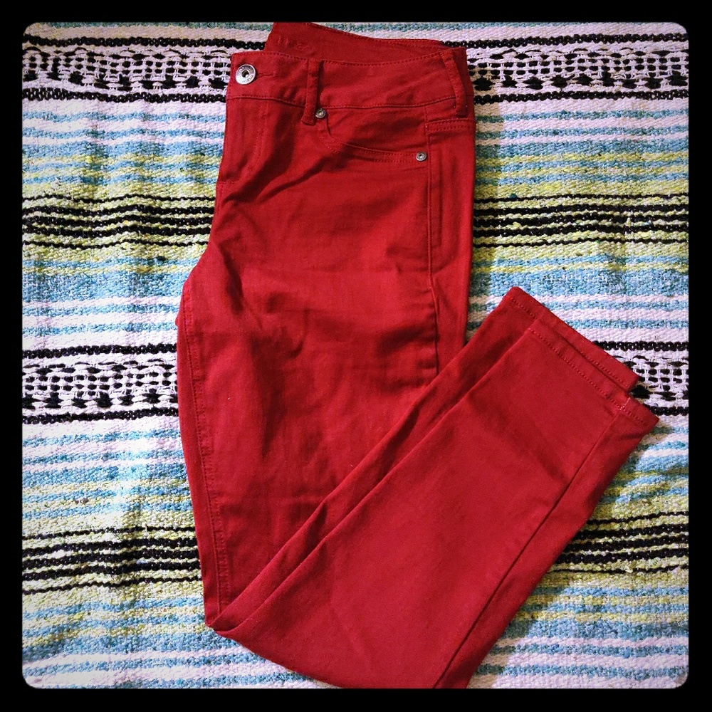 Red Jeggings